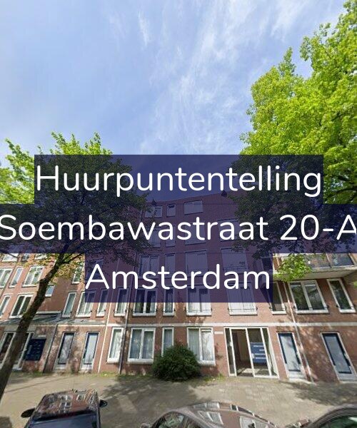 Foto gevel Huurpuntentelling voor Soembawastraat 20-A, Amsterdam