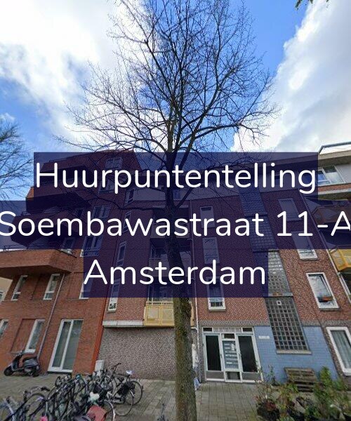 Foto gevel Huurpuntentelling voor Soembawastraat 11-A, Amsterdam