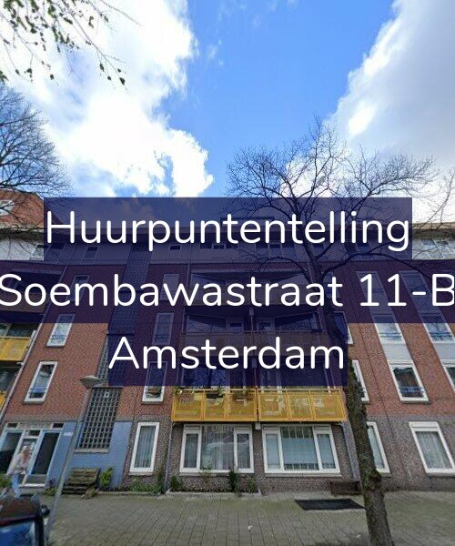 Foto gevel Huurpuntentelling voor Soembawastraat 11-B, Amsterdam
