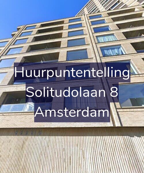 Foto gevel Huurpuntentelling voor Solitudolaan 8, Amsterdam