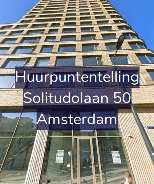 Foto gevel Huurpuntentelling voor Solitudolaan 50, Amsterdam