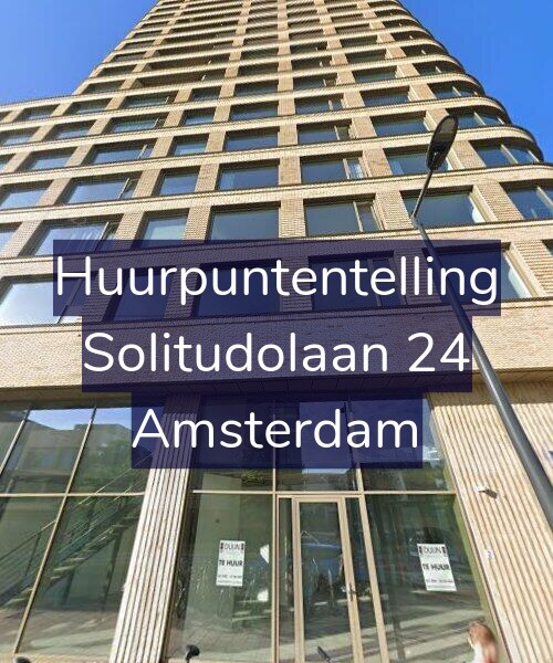 Foto gevel Huurpuntentelling voor Solitudolaan 24, Amsterdam