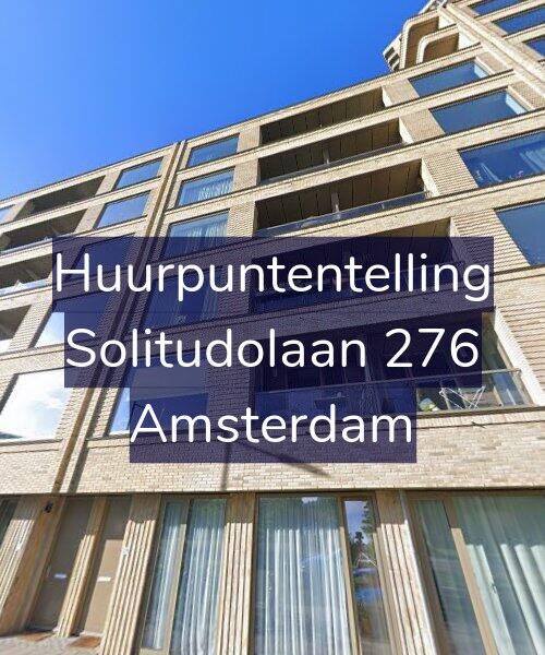 Foto gevel Huurpuntentelling voor Solitudolaan 276, Amsterdam