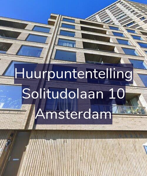 Foto gevel Huurpuntentelling voor Solitudolaan 10, Amsterdam