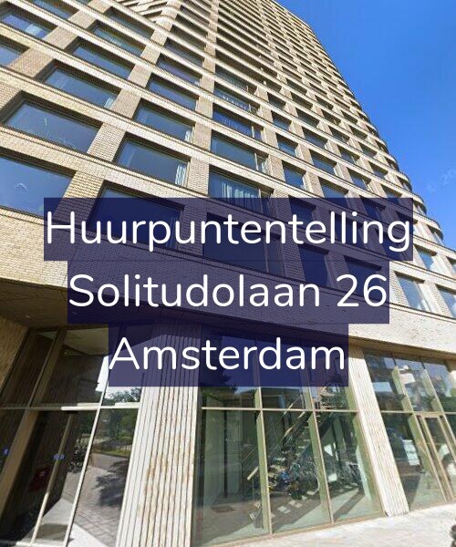 Foto gevel Huurpuntentelling voor Solitudolaan 26, Amsterdam