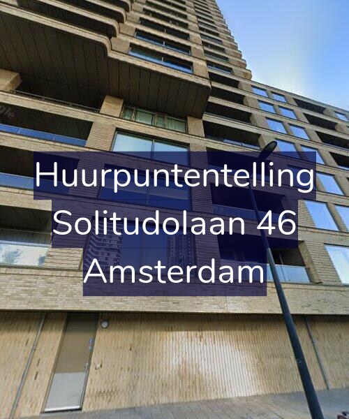 Foto gevel Huurpuntentelling voor Solitudolaan 46, Amsterdam