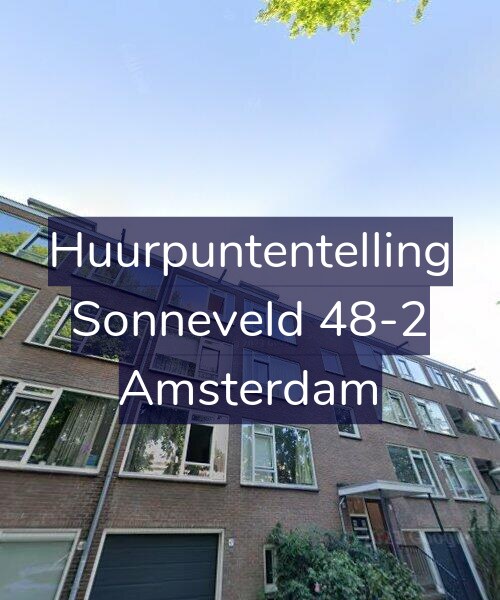 Foto gevel Huurpuntentelling voor Sonneveld 48-2, Amsterdam