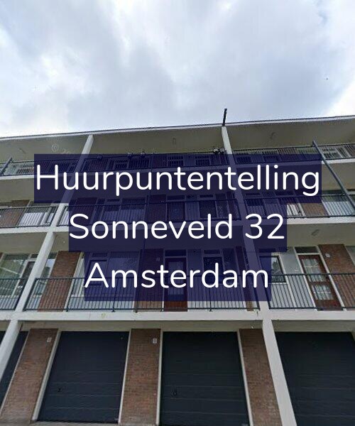 Foto gevel Huurpuntentelling voor Sonneveld 32, Amsterdam