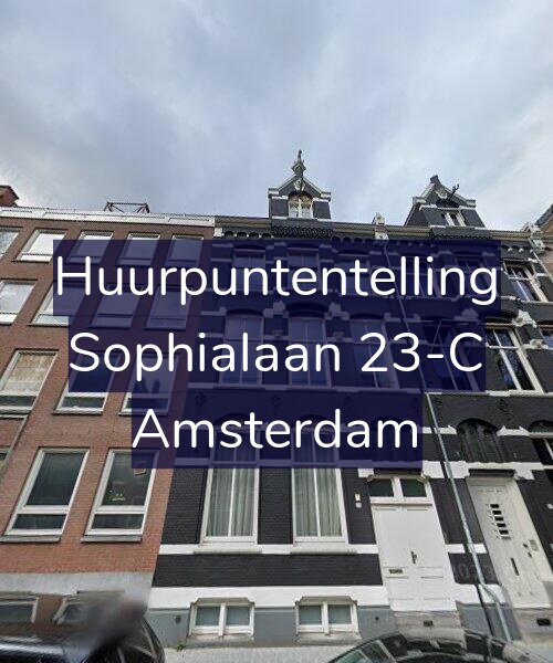 Foto gevel Huurpuntentelling voor Sophialaan 23-C, Amsterdam
