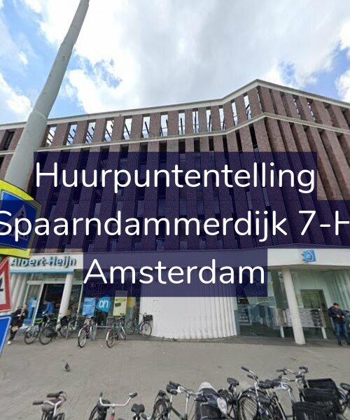 Foto gevel Huurpuntentelling voor Spaarndammerdijk 7-H, Amsterdam