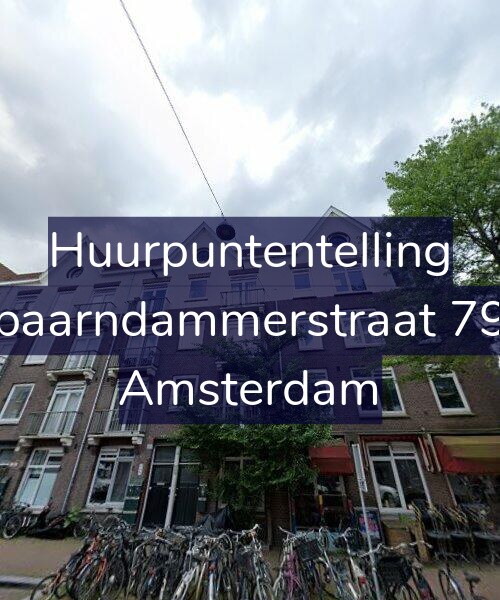 Foto gevel Huurpuntentelling voor Spaarndammerstraat 796, Amsterdam