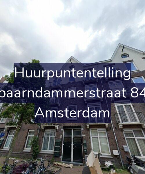 Foto gevel Huurpuntentelling voor Spaarndammerstraat 840, Amsterdam