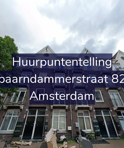 Foto gevel Huurpuntentelling voor Spaarndammerstraat 826, Amsterdam