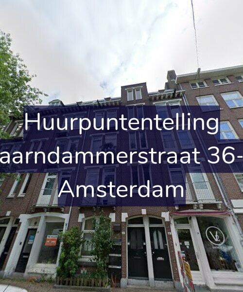 Foto gevel Huurpuntentelling voor Spaarndammerstraat 36-3L, Amsterdam
