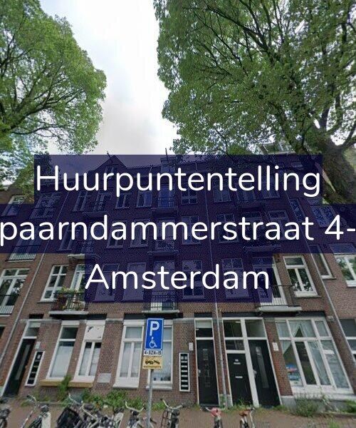Foto gevel Huurpuntentelling voor Spaarndammerstraat 4-E, Amsterdam