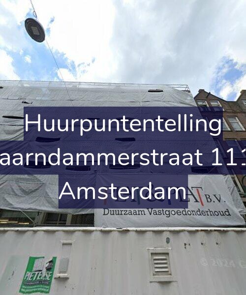 Foto gevel Huurpuntentelling voor Spaarndammerstraat 111-L, Amsterdam