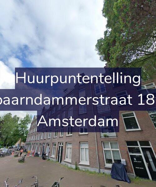 Foto gevel Huurpuntentelling voor Spaarndammerstraat 18-C, Amsterdam
