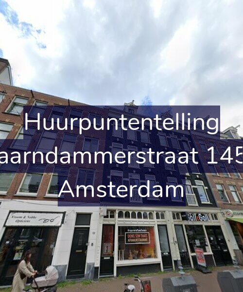 Foto gevel Huurpuntentelling voor Spaarndammerstraat 145-G, Amsterdam