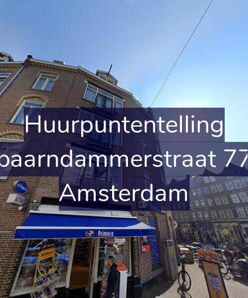 Foto gevel Huurpuntentelling voor Spaarndammerstraat 778, Amsterdam