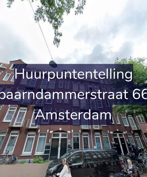 Foto gevel Huurpuntentelling voor Spaarndammerstraat 664, Amsterdam