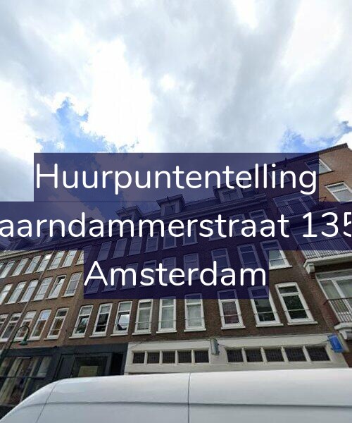 Foto gevel Huurpuntentelling voor Spaarndammerstraat 135-2, Amsterdam
