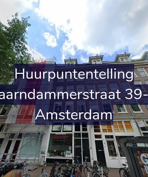 Foto gevel Huurpuntentelling voor Spaarndammerstraat 39-4A, Amsterdam