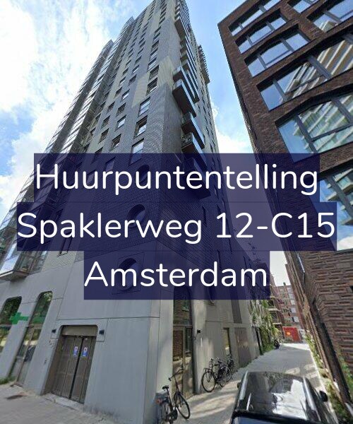 Foto gevel Huurpuntentelling voor Spaklerweg 12-C15, Amsterdam