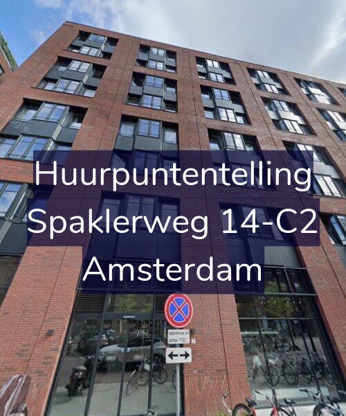Foto gevel Huurpuntentelling voor Spaklerweg 14-C2, Amsterdam