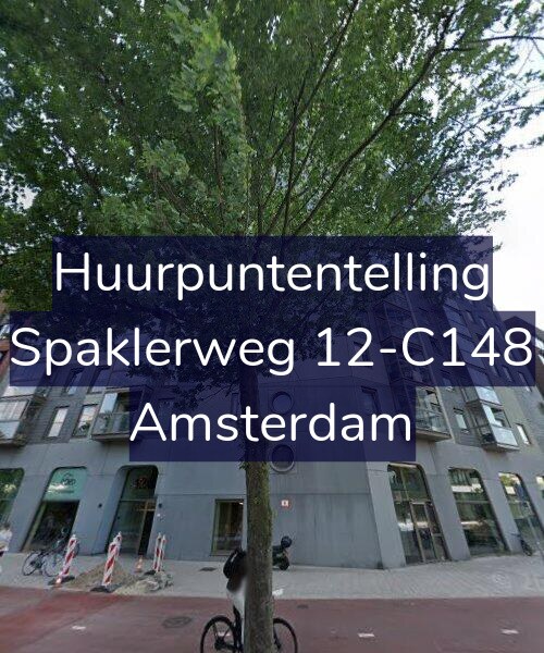 Foto gevel Huurpuntentelling voor Spaklerweg 12-C148, Amsterdam