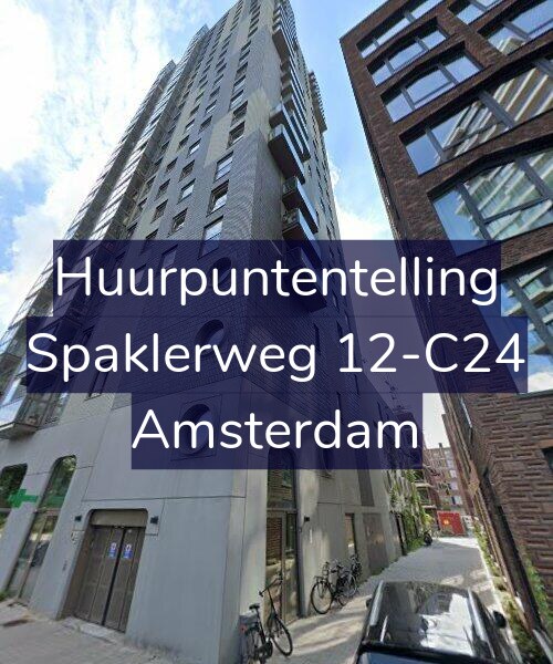 Foto gevel Huurpuntentelling voor Spaklerweg 12-C24, Amsterdam