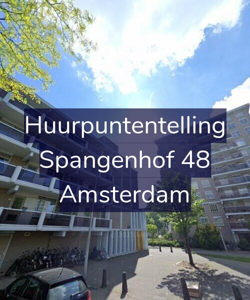 Foto gevel Huurpuntentelling voor Spangenhof 48, Amsterdam