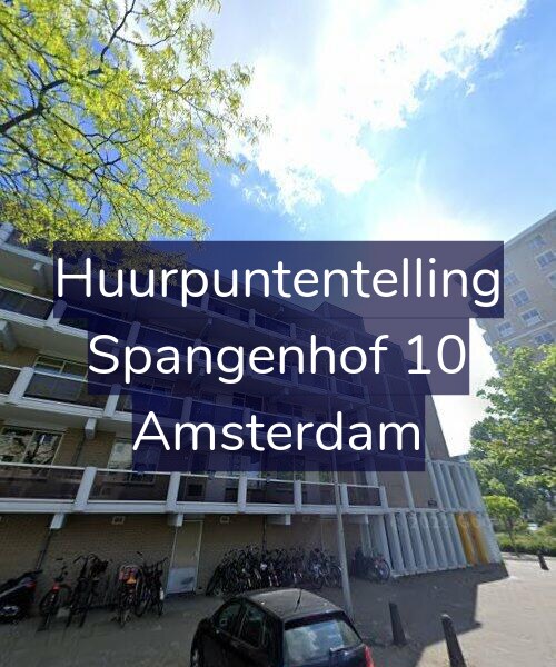 Foto gevel Huurpuntentelling voor Spangenhof 10, Amsterdam