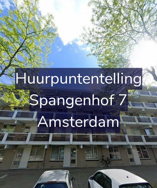 Foto gevel Huurpuntentelling voor Spangenhof 7, Amsterdam