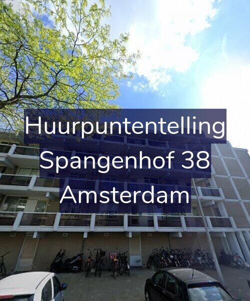 Foto gevel Huurpuntentelling voor Spangenhof 38, Amsterdam