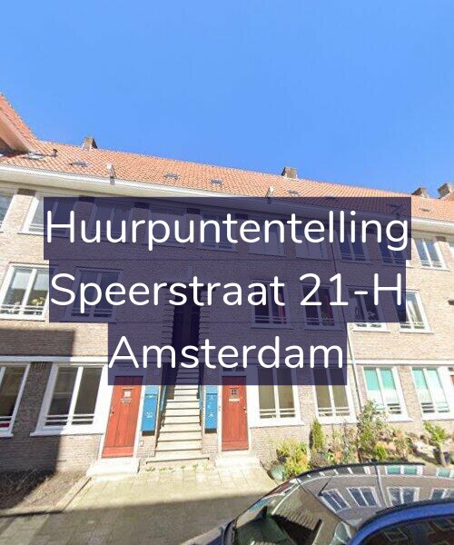 Foto gevel Huurpuntentelling voor Speerstraat 21-H, Amsterdam