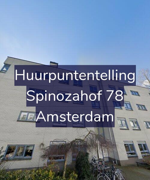 Foto gevel Huurpuntentelling voor Spinozahof 78, Amsterdam