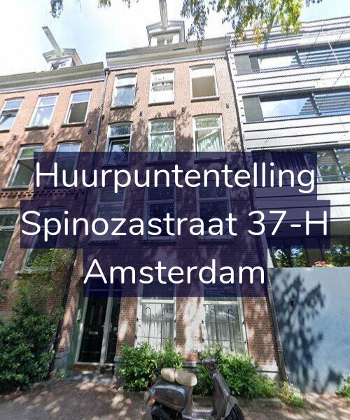 Foto gevel Huurpuntentelling voor Spinozastraat 37-H, Amsterdam