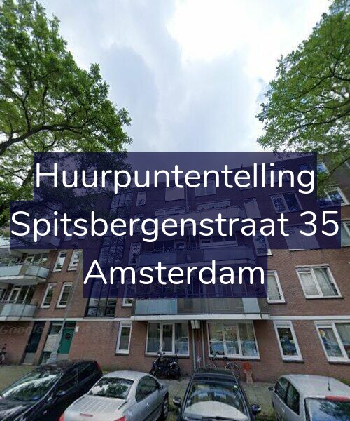 Foto gevel Huurpuntentelling voor Spitsbergenstraat 35, Amsterdam
