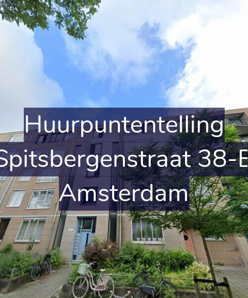 Foto gevel Huurpuntentelling voor Spitsbergenstraat 38-B, Amsterdam