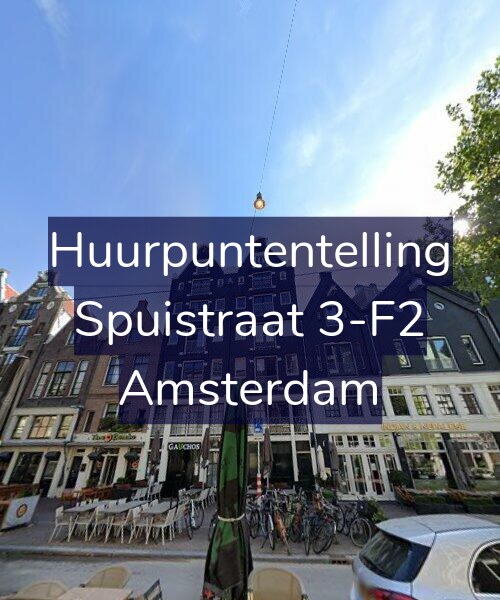 Foto gevel Huurpuntentelling voor Spuistraat 3-F2, Amsterdam