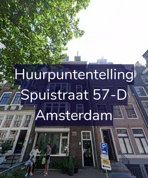 Foto gevel Huurpuntentelling voor Spuistraat 57-D, Amsterdam