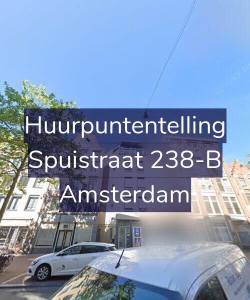 Foto gevel Huurpuntentelling voor Spuistraat 238-B, Amsterdam