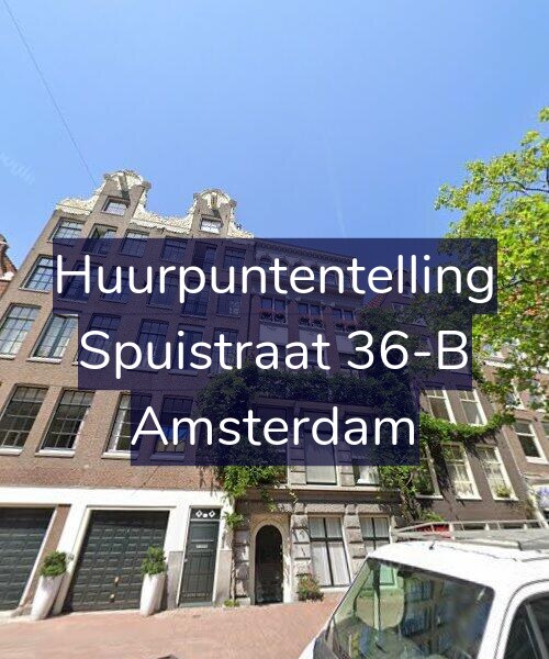 Foto gevel Huurpuntentelling voor Spuistraat 36-B, Amsterdam