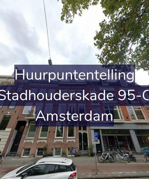 Foto gevel Huurpuntentelling voor Stadhouderskade 95-C, Amsterdam