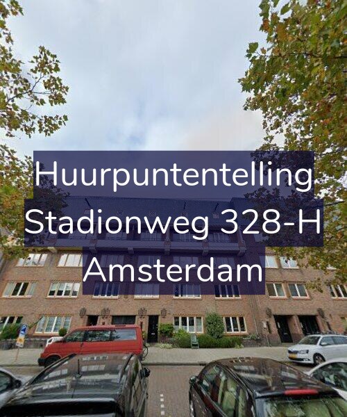 Foto gevel Huurpuntentelling voor Stadionweg 328-H, Amsterdam