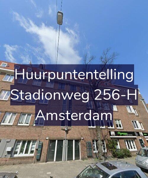 Foto gevel Huurpuntentelling voor Stadionweg 256-H, Amsterdam