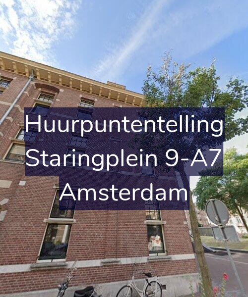 Foto gevel Huurpuntentelling voor Staringplein 9-A7, Amsterdam