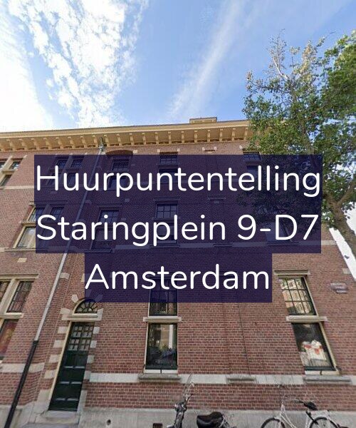 Foto gevel Huurpuntentelling voor Staringplein 9-D7, Amsterdam