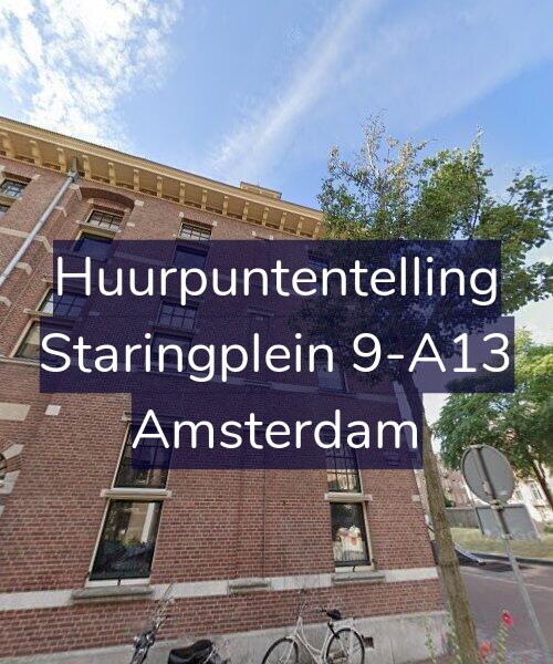 Foto gevel Huurpuntentelling voor Staringplein 9-A13, Amsterdam