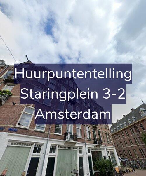 Foto gevel Huurpuntentelling voor Staringplein 3-2, Amsterdam
